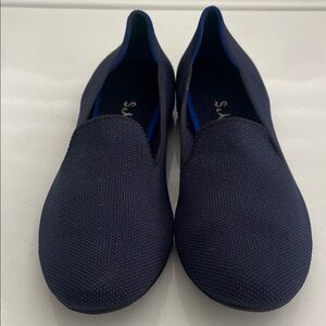 Rothy's Deep Blue Knit Flats